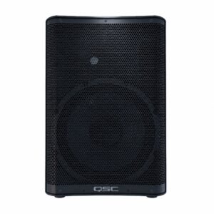 Qsc Cp12 Powered Speaker Front View | Osmic Productions Qsc Cp12 Compact Powered Loudspeaker, Front View