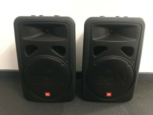 verdict longitude Equipment 2 x JBL EON G2 10″ Powered Speaker Rental | Osmic Productions