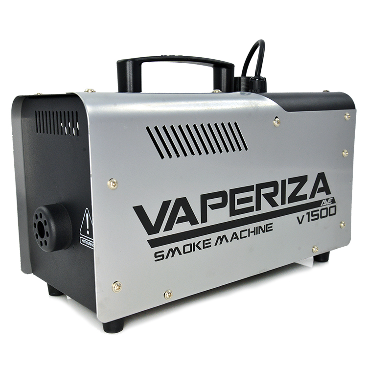 Ave Vaperiza 1500 Smoke Machine | Osmic Productions Ave Vaperiza V1500 Smoke Machine in Silver and Black