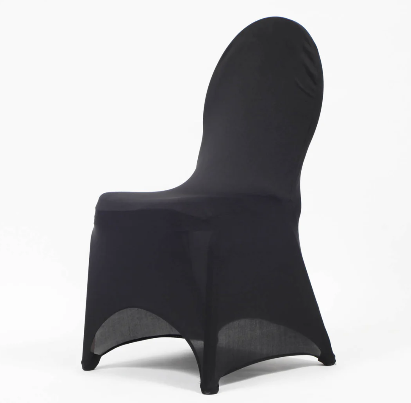 Lycra Black Chair Covers Hire