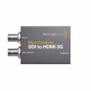 Blackmagic Micro Converter Hdmi to Sdi | Osmic Productions Micro Converter Box Labeled Sdi to Hdmi 3g by Blackmagic Design with Sdi In, Sdi Loop Out, and Hdmi out (sdi to Hdmi Conversion)
