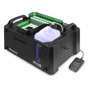 Beamz Blaze 3500 Vertical Fog Machine with Integrated Led Lighting