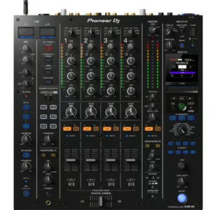 Pioneer Dj Mixer with Multiple Channels, Faders, and Built-in Crossfader for Professional Mixing.
