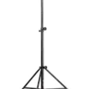 Black Adjustable Tripod Speaker Stand